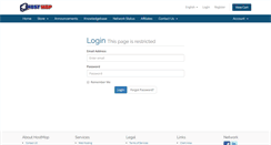 Desktop Screenshot of my.hostmop.com