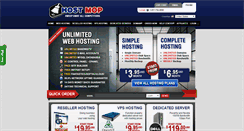 Desktop Screenshot of hostmop.com