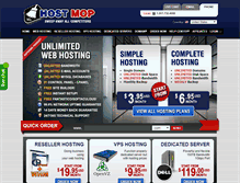 Tablet Screenshot of hostmop.com